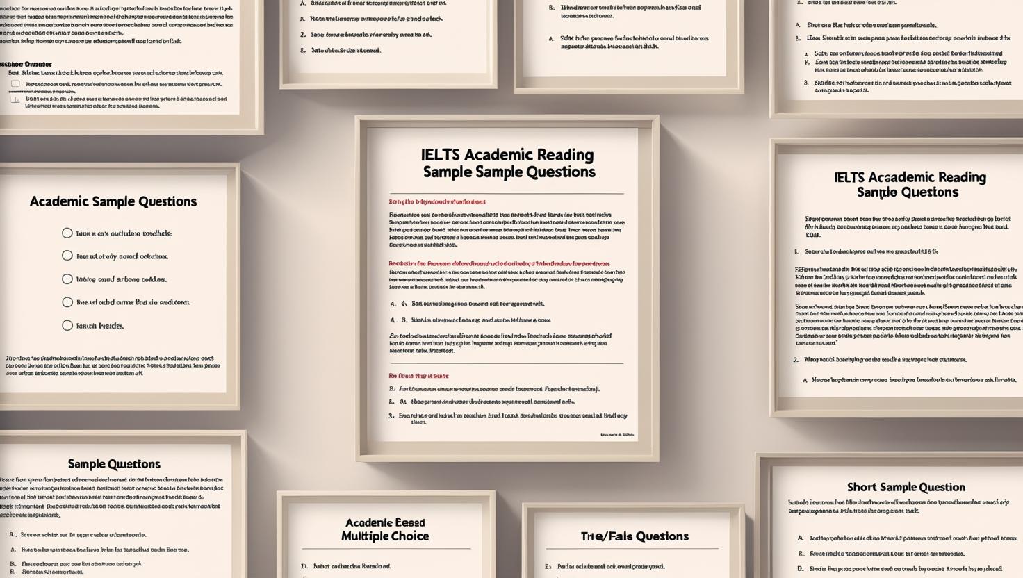 IELTS Akademik Okuma Reading Örnek Sorular
